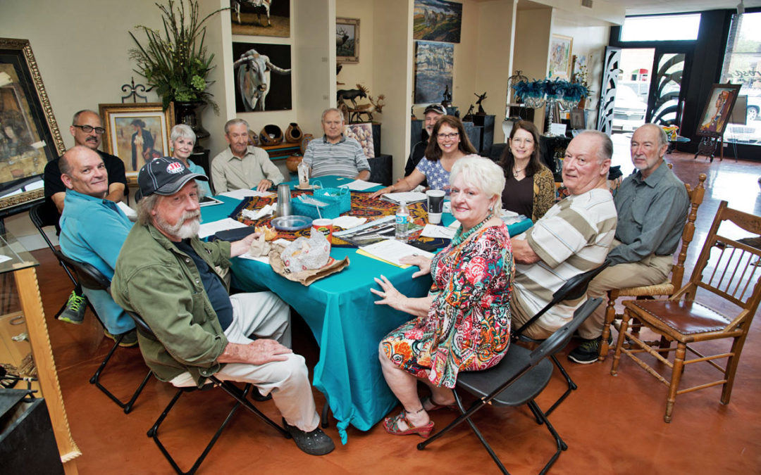 Artist Meeting at Valerosa Designs & Gallery