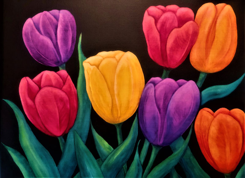 Seven Tulips Seven Tulips
